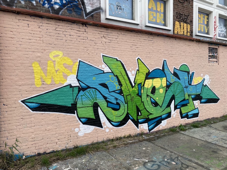 sket, ndsm, graffiti, amsterdam